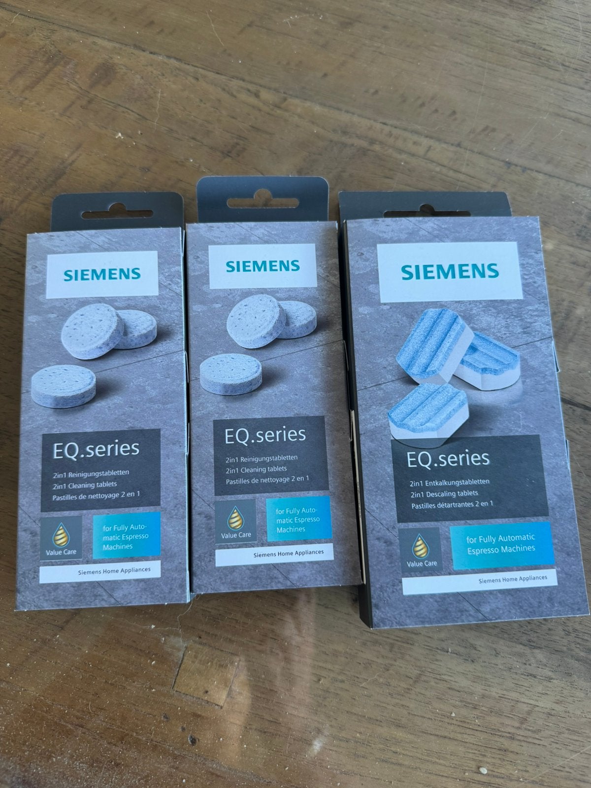 Reinigings- en ontkalkings tabletten + 1 waterfilter, Ophalen, Reiniging en onderhoud, Nieuw, Siemens