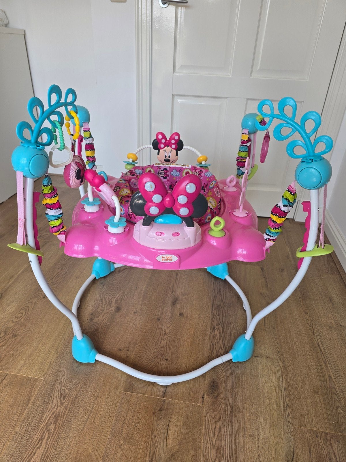 Baby Jumper Disney Minnie Mouse Bright Starts, Kinderen en Baby's, Speelgoed | Babyspeelgoed, Ophalen, Zo goed als nieuw, Overige typen
