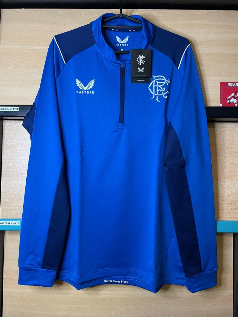 Glasgow Rangers Castore Trainingstrui Blauw Maat M Nieuw, Nieuw, Ophalen of Verzenden, Voetbal, Maat 48/50 (M)