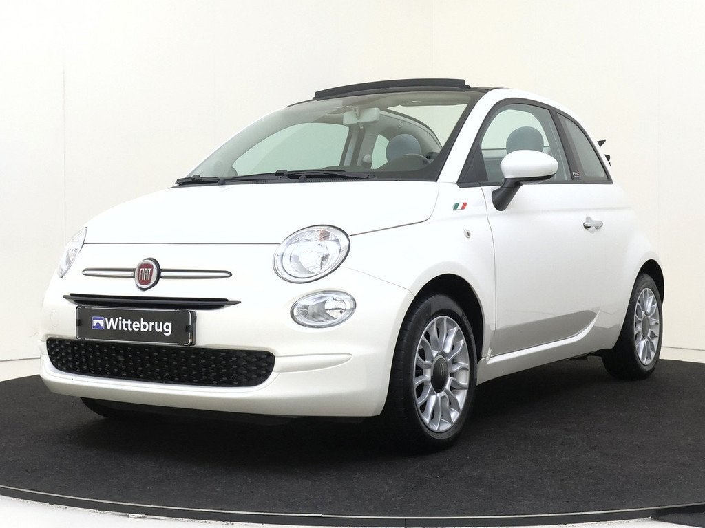 Fiat 500C 1.0 TwinAir PopStar | Airconditioning | Lichtmetal, Auto's, Fiat, Bedrijf, Te koop, 500C, ABS, Airbags, Airconditioning