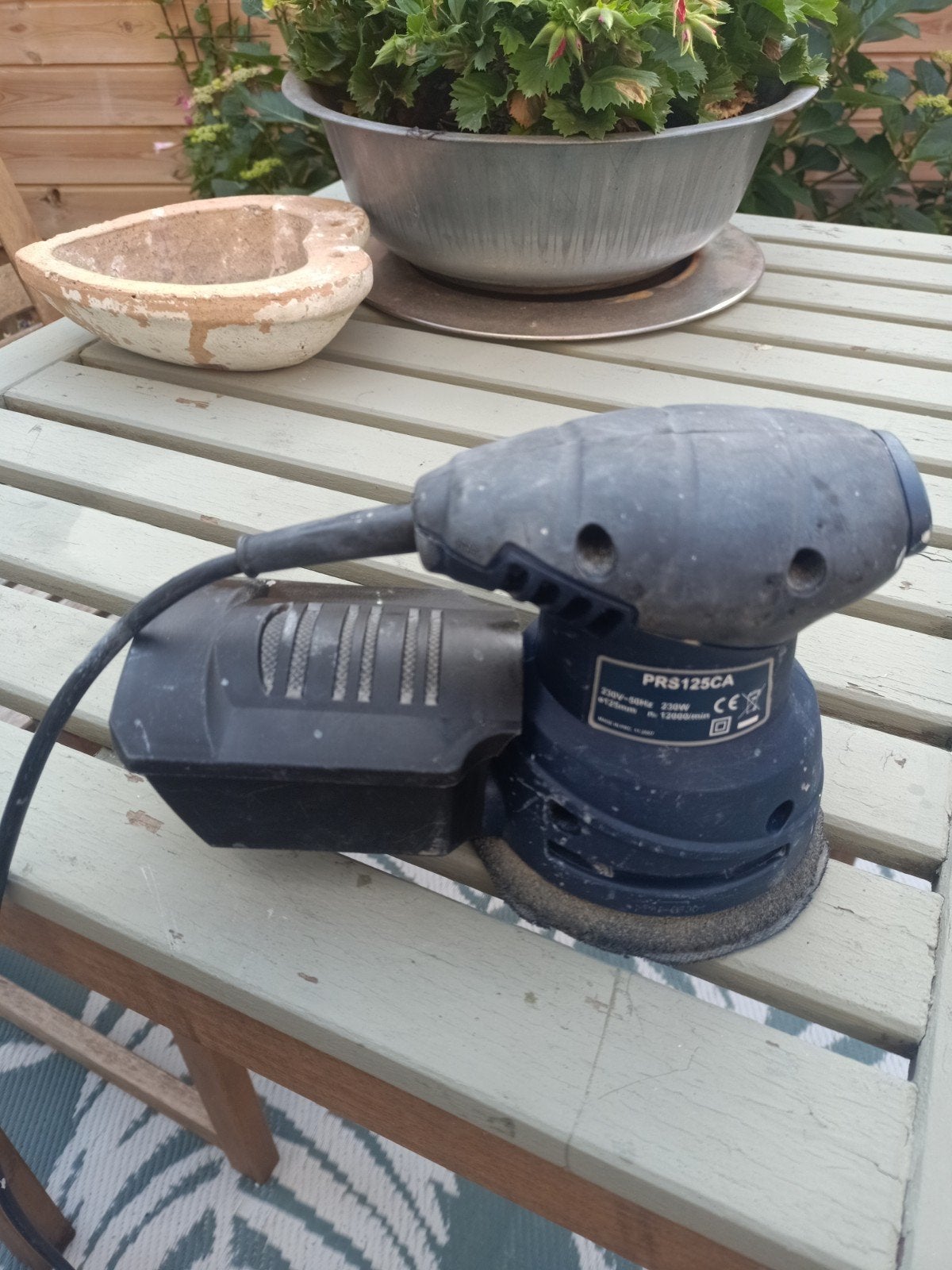 Gebruikte X-Craft Excentrische Schuurmachine 230W, Doe-het-zelf en Verbouw, Gereedschap | Schuurmachines, Ophalen of Verzenden