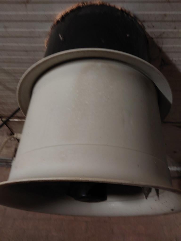 Atm fancom diameter 45 met ventielater en koker, Mannelijk, Schaap