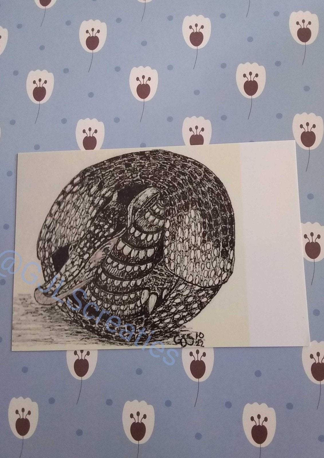 Ansichtkaart Armadillo  (Gordeldier), Ophalen of Verzenden