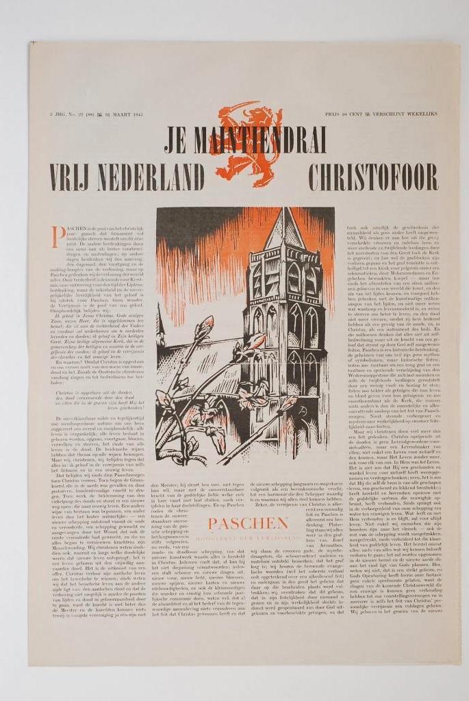 31 maart 1945 - Je Maintiendrai Vrij Nederland | Heruitgave, Zo goed als nieuw, Verzenden, Amsterdam, Overige soorten
