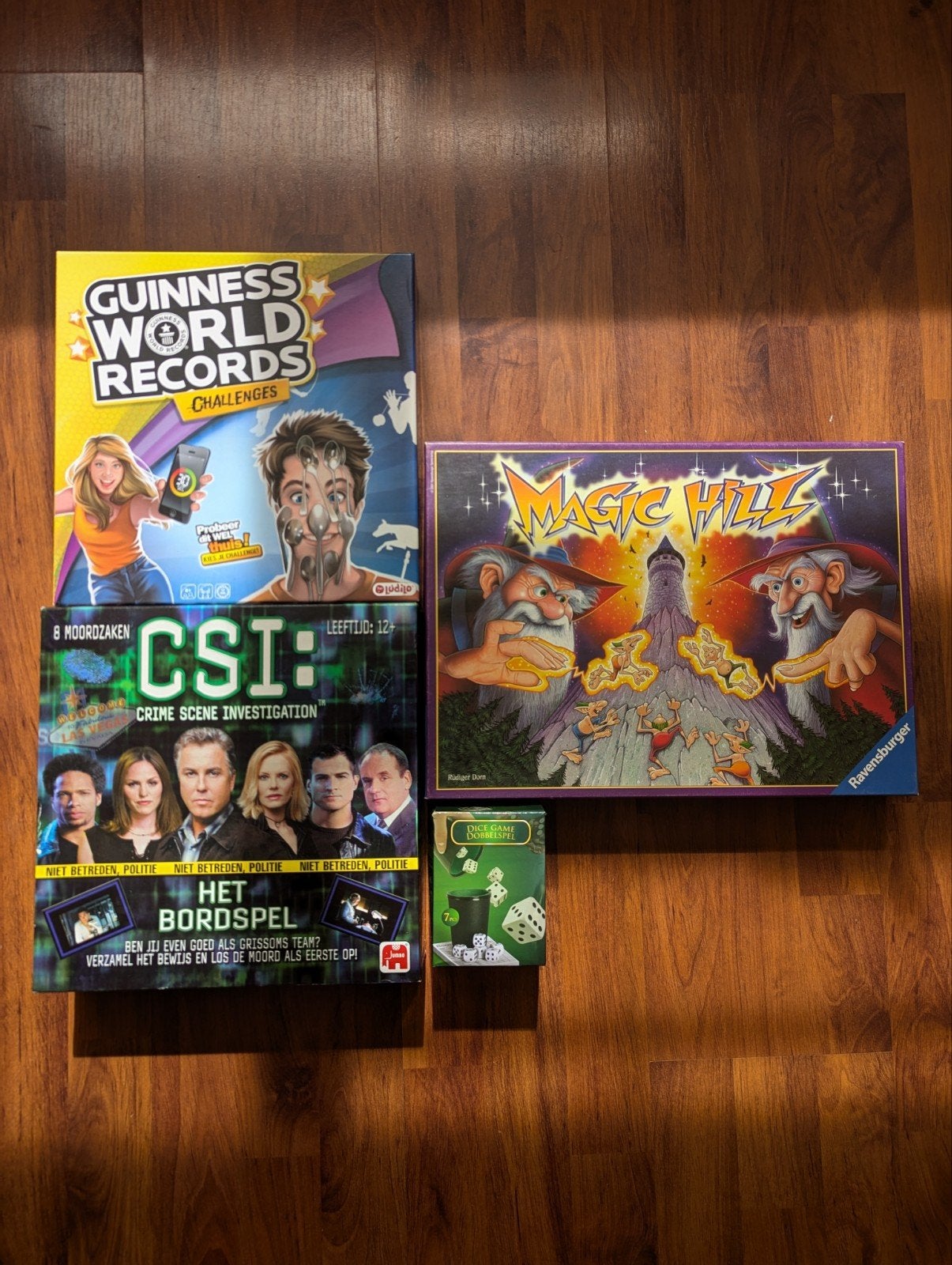 Partij bordspellen/gezelschapsspellen. Meeste nog nieuw!, Hobby en Vrije tijd, Drie of vier spelers, Ophalen of Verzenden, Nieuw