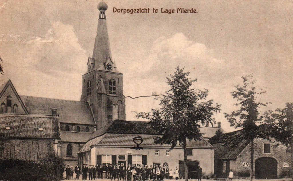 Ansichtkaart Lage Mierde, Ophalen of Verzenden, Noord-Brabant