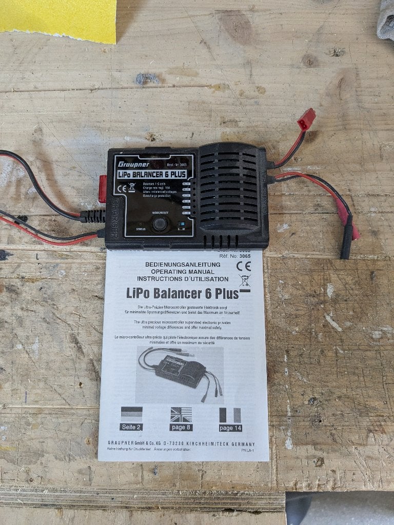 graupner lipo balancer, Overige merken, Ophalen of Verzenden, Vliegtuig, Gebruikt