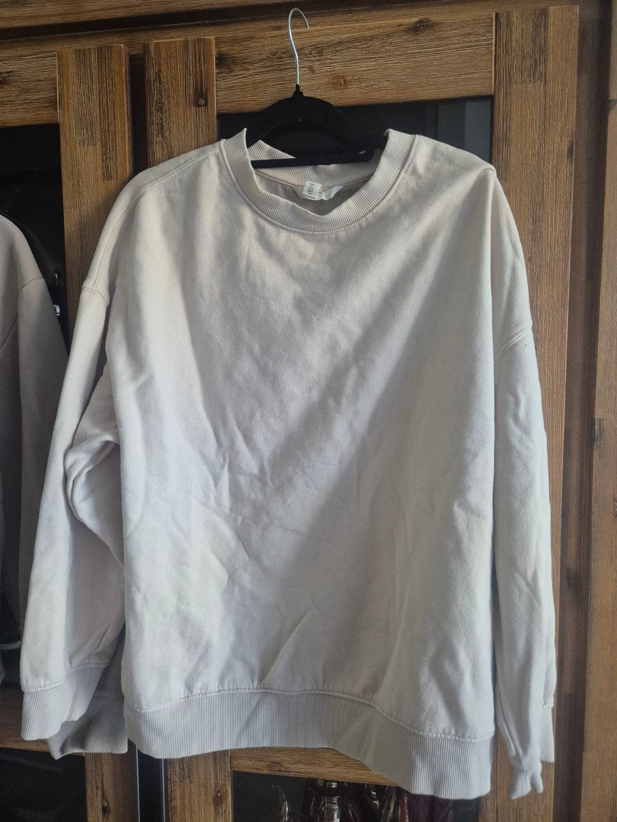H&M Crèmekleurige Sweater Maat L, Ophalen, H&M, Beige, Maat 42/44 (L)