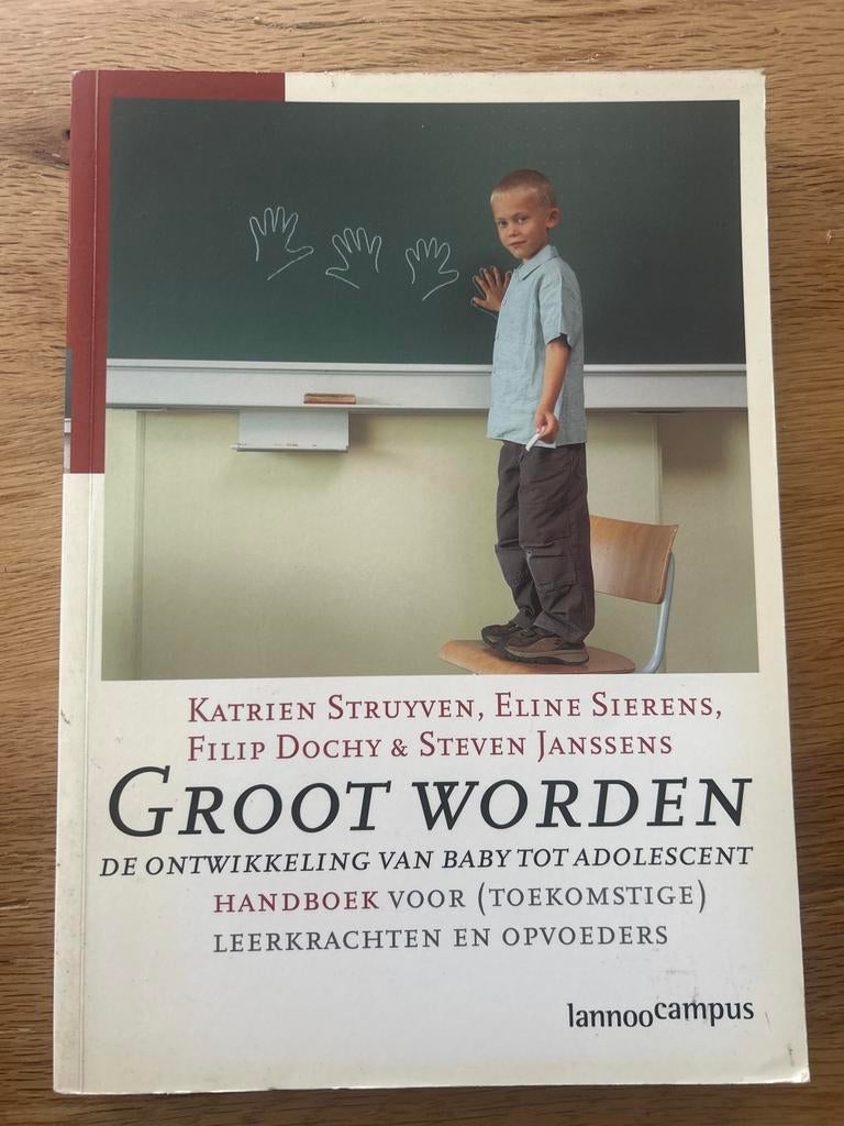 Groot Worden: Ontwikkeling van Baby tot Adolescent, Boeken, Zwangerschap en Opvoeding, Gelezen, Opvoeding vanaf 10 jaar, Ophalen of Verzenden