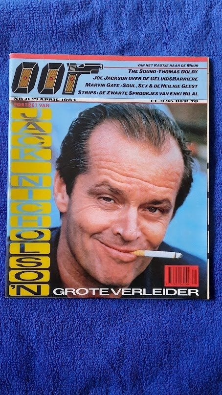 OOR 8-1984 3 Jack Nicholson The Sound Thomas Dolby Joe Jacks, Boeken, Ophalen of Verzenden, Zo goed als nieuw, Muziek, Film of Tv