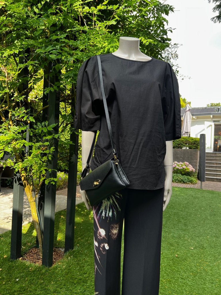 DRIES VAN NOTEN nieuw POPLIN zwarte top mt 38- TIEN op insta, Kleding | Dames, Maat 38/40 (M), TIEN concepts, -, Zwart