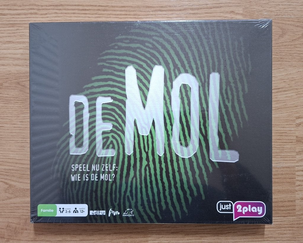 Spel De Mol. Speel nu zelf: Wie is de Mol?, Vijf spelers of meer, Ophalen of Verzenden, Nieuw, Just2Play