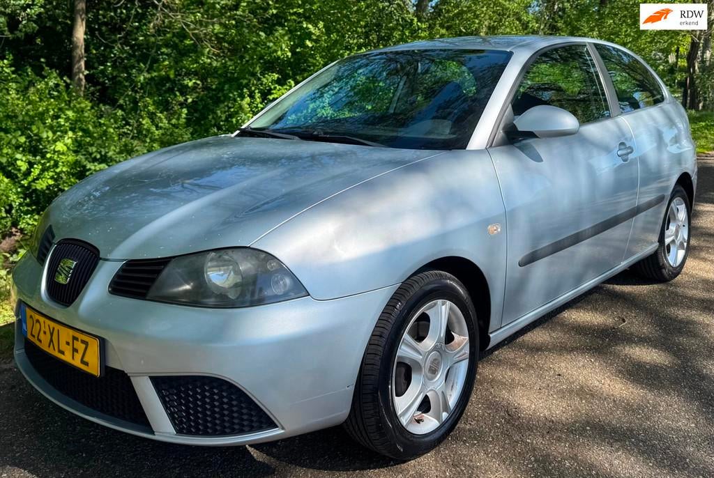 Seat Ibiza 1.4-16V Trendstyle 2007 DB RIEMVERV AIRCO CRUISE, Auto's, Seat, Voorwielaandrijving, Zwart, 4 cilinders, Ibiza