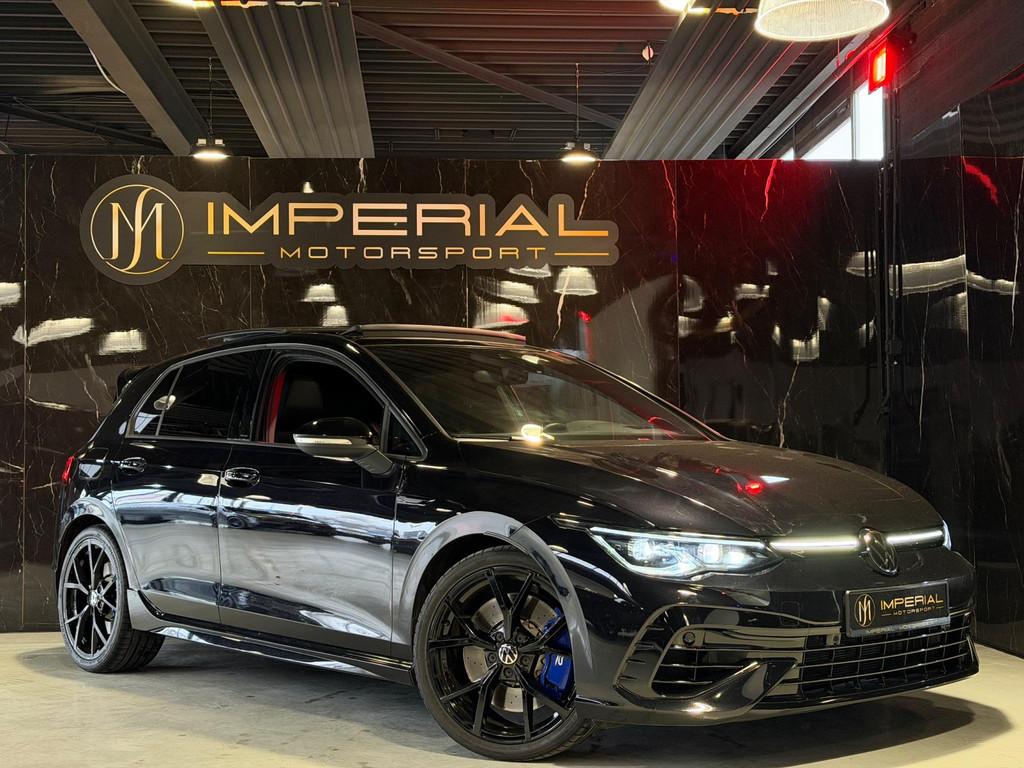 Volkswagen Golf 2.0 TSI R 4Motion |AKRA|Pano|HUD|HMK|CAM|MEM, Automaat, Gebruikt, Zwart, 4 cilinders