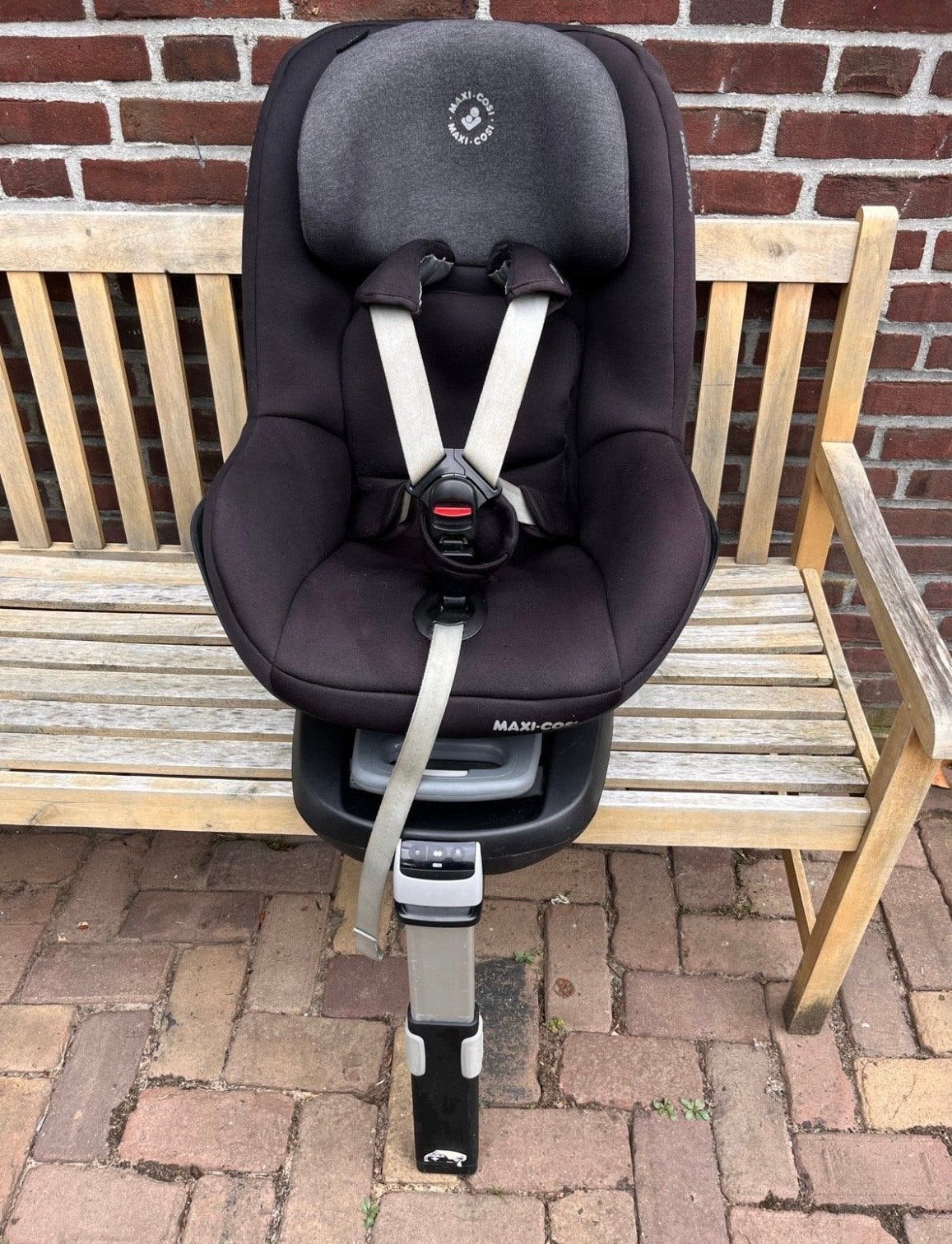 Maxi-Cosi autostoel met Isofix base, Ophalen, Gebruikt, 0 t/m 18 kg, Isofix