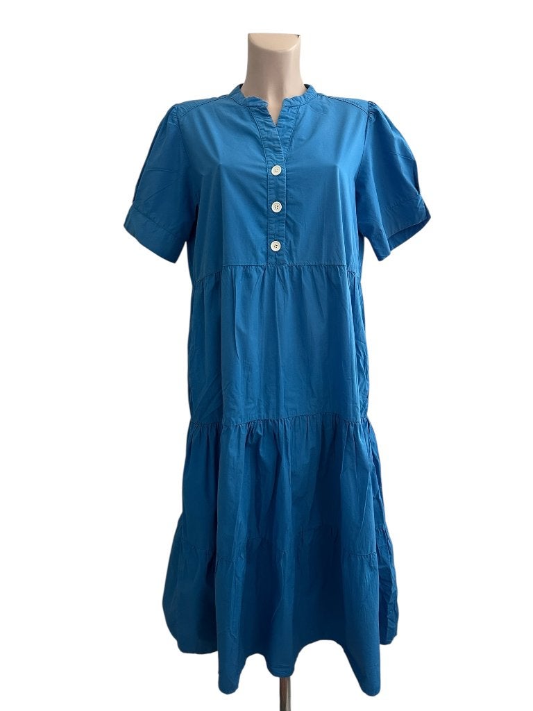 Anna van Toor jurk XL, Kleding | Dames, Blauw, Maat 46/48 (XL) of groter, Ophalen of Verzenden, Zo goed als nieuw