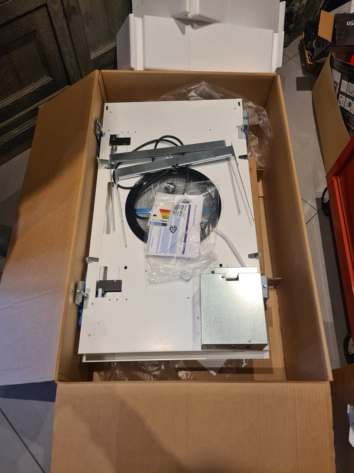 ATAG CU902554TMM Inbouw Afzuigkap - Nieuw in doos, Ophalen, Overige typen, Nieuw, Inbouw