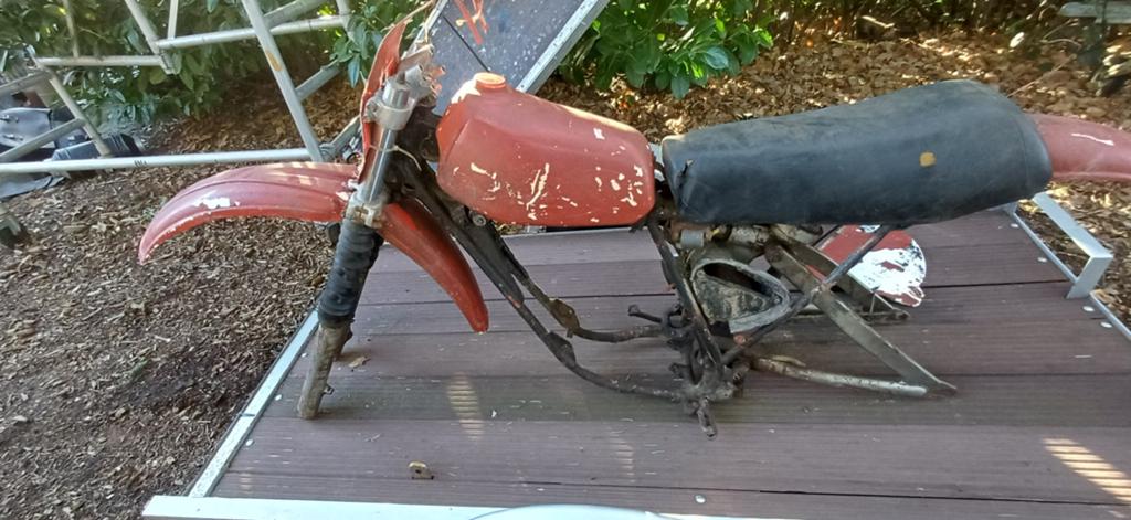 Oltimer frame Crosser Yamaha Yz 125, Ophalen of Verzenden