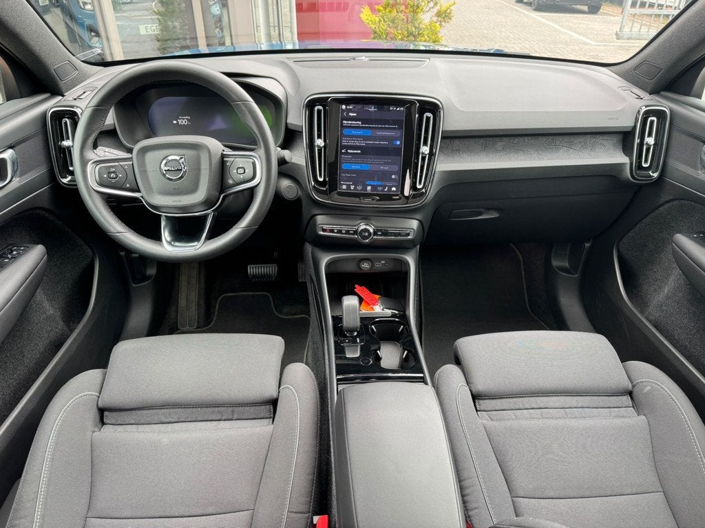 Volvo C40 Recharge Plus 69 kWh | Pano | ACC | Trekhaak, Auto's, Volvo, Gebruikt, Zwart, Automatische klimaatregeling, Zwart