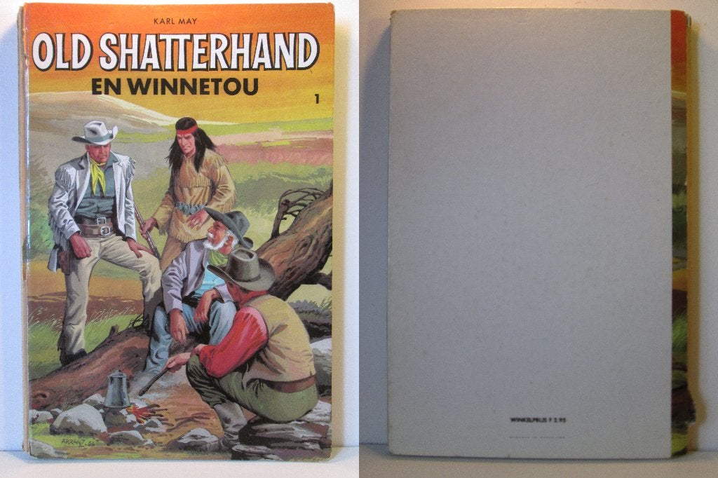 Winnetou en Old Shatterhand 1+ 2 (HC), Meerdere stripboeken, Ophalen of Verzenden, Gelezen