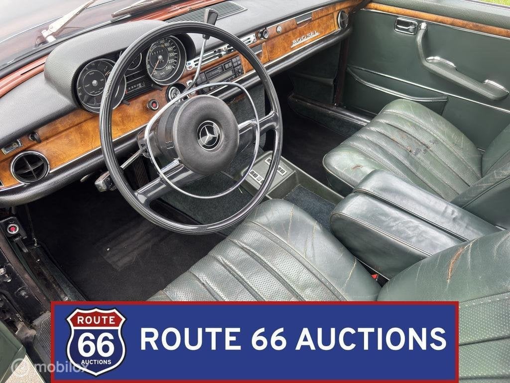 Mercedes-Benz 300 SEL | 1970 | Route 66 Auctions, Overige carrosserieën, Zwart, Mercedes-Benz, Bedrijf
