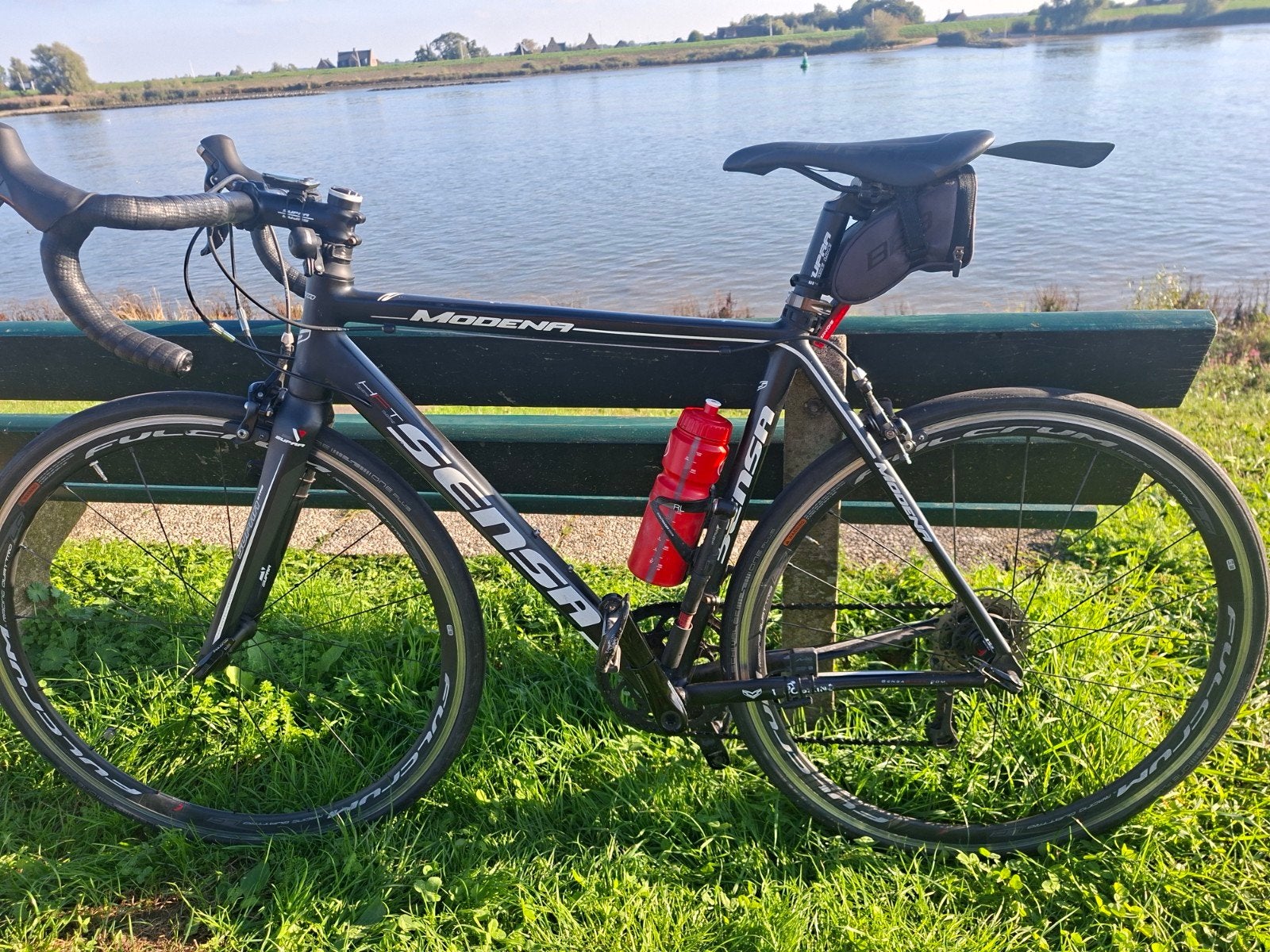 Sensa Modena Racefiets - Zwart, Goede Staat