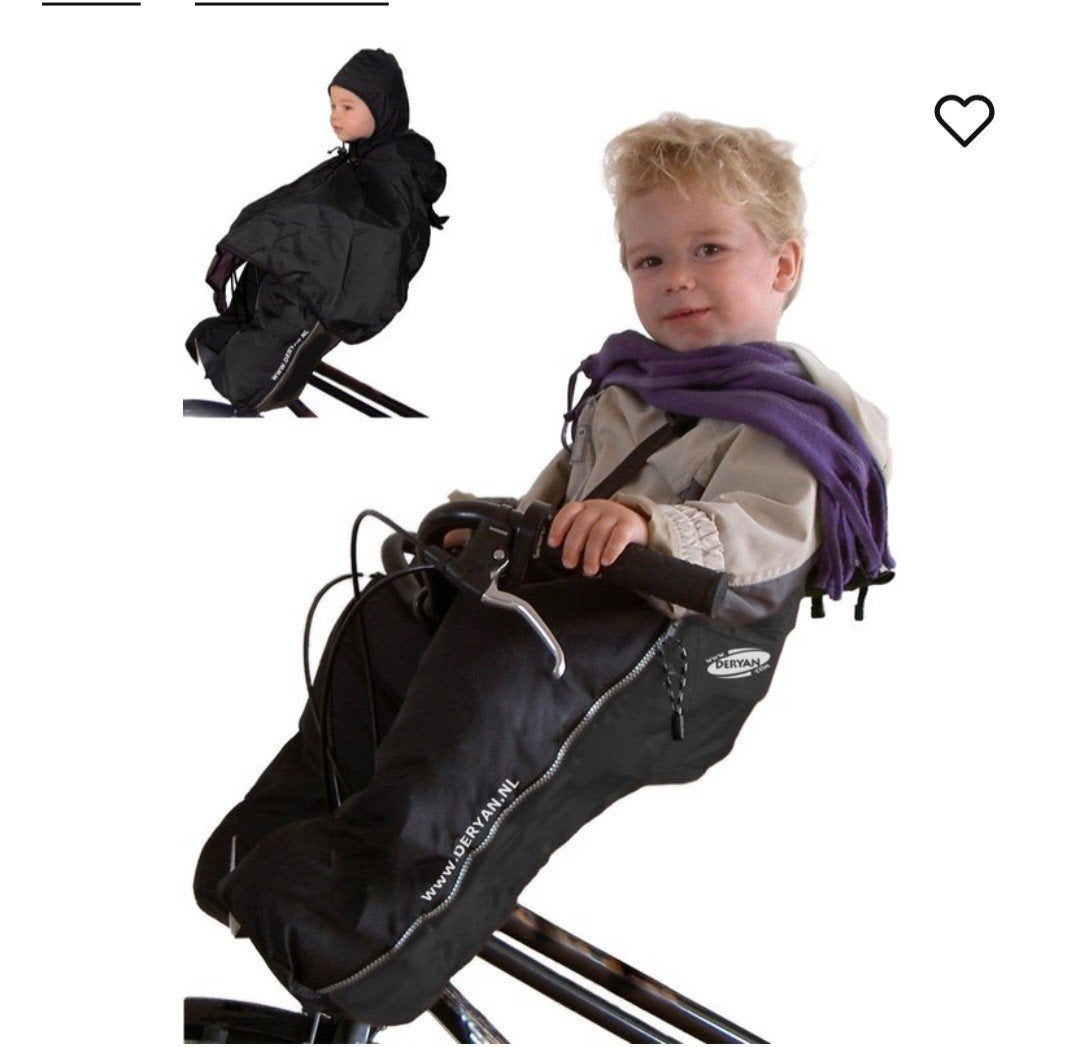 Deryan Bike-a-way met poncho - Zeer netjes, Overige maten, Ophalen of Verzenden, Zo goed als nieuw, Kinderen