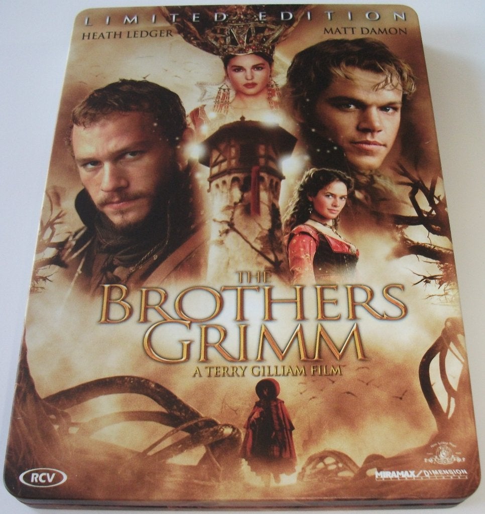 Dvd *** BROTHERS GRIMM *** Limited Edition Steelbook, Engels, Speciale editie, Nederlands, Ophalen of Verzenden