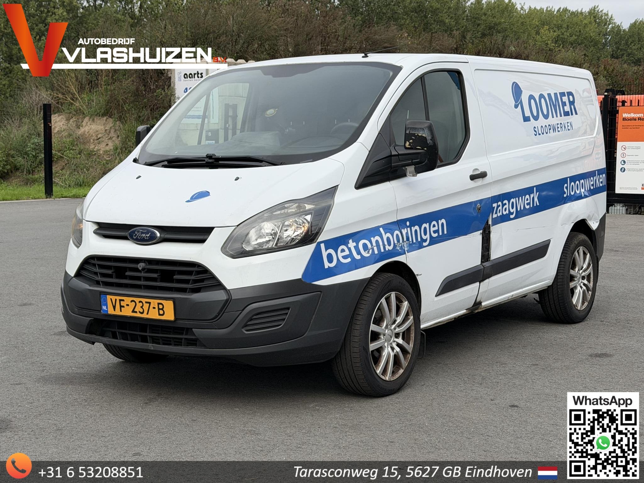 Ford Transit Custom 250 2.2 TDCI L1H1 Base | € 3.450,- NET, Auto's, Voorwielaandrijving, Euro 5, Gebruikt, 4 cilinders