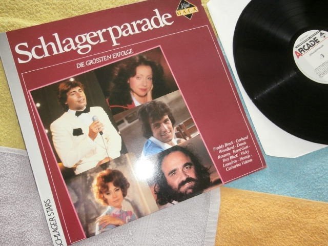 LP - Schlagerparade Die Grössten Erfolge - Various Artists., Cd's en Dvd's, LP, Zo goed als nieuw, 12 inch, Fotohoes