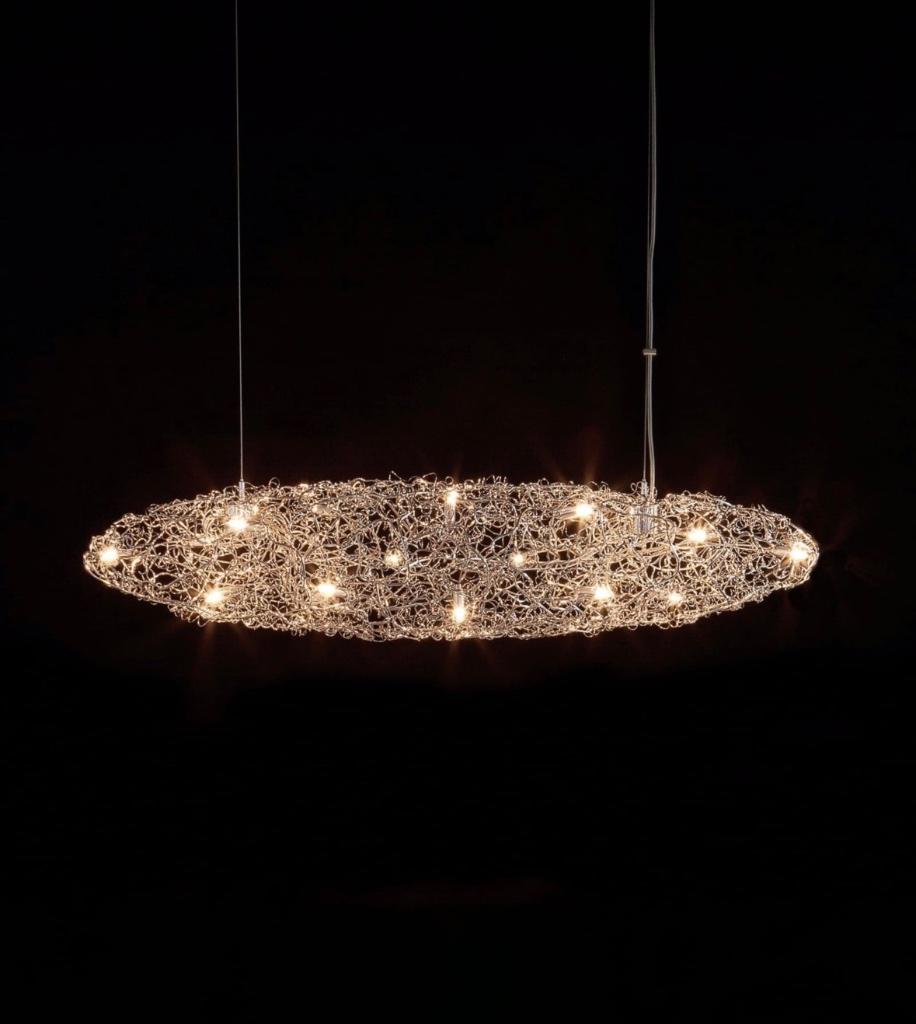 Lamp Brand van Egmond - Crystal Waters, model Cigar, Huis en Inrichting, Lampen | Hanglampen, Ophalen of Verzenden, Zo goed als nieuw