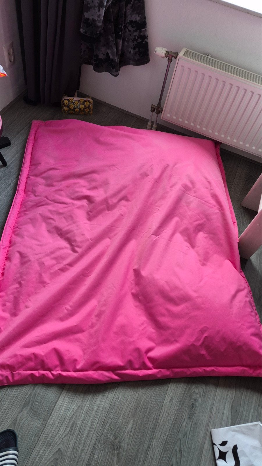 Roze zitzak - Comfortabel en veelzijdig, Ophalen of Verzenden, Gebruikt, Roze, Zitzak