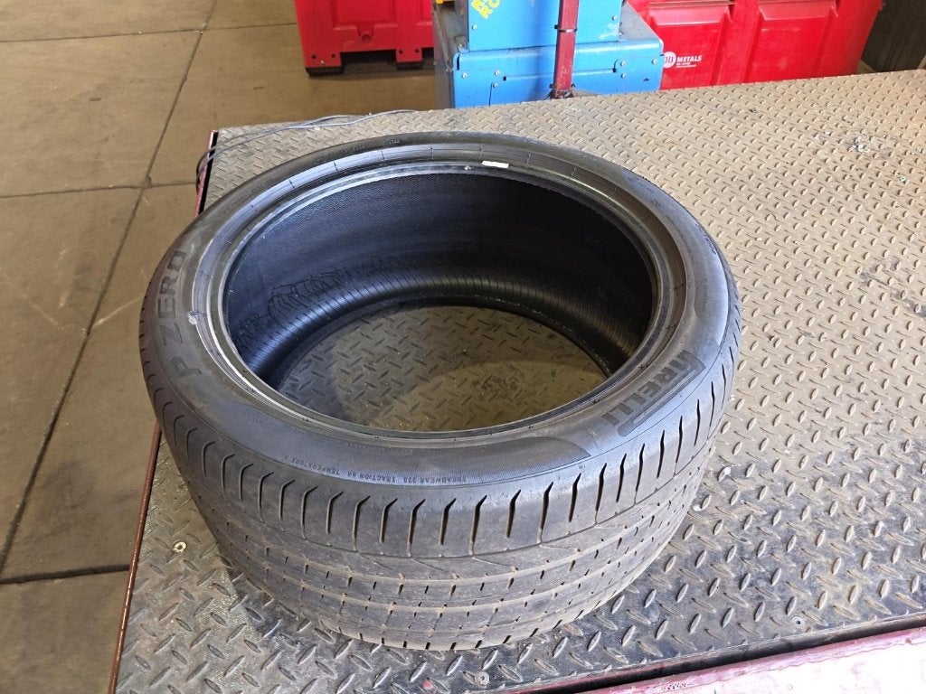 Set 2 voor + 2 achter band Pirelli P ZERO 315/35 ZR21 111Y, Ophalen, Gebruikt, Overige maten, Band(en)