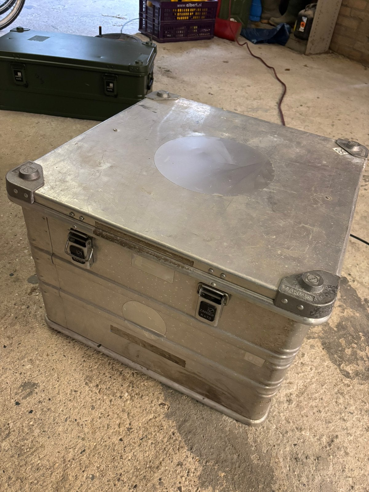 Zarges aluminium kist 4wd expeditie  transport, Ophalen of Verzenden, Gebruikt, Hobo