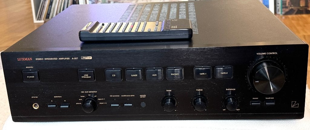 Luxman A-357 Versterker, Overige merken, Gebruikt, Holland Link, Ophalen of Verzenden