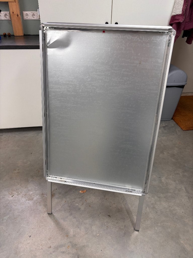 Stoepbord nieuw met kleine beschadiging, Verzamelen, Ophalen, Nieuw, Reclamebord