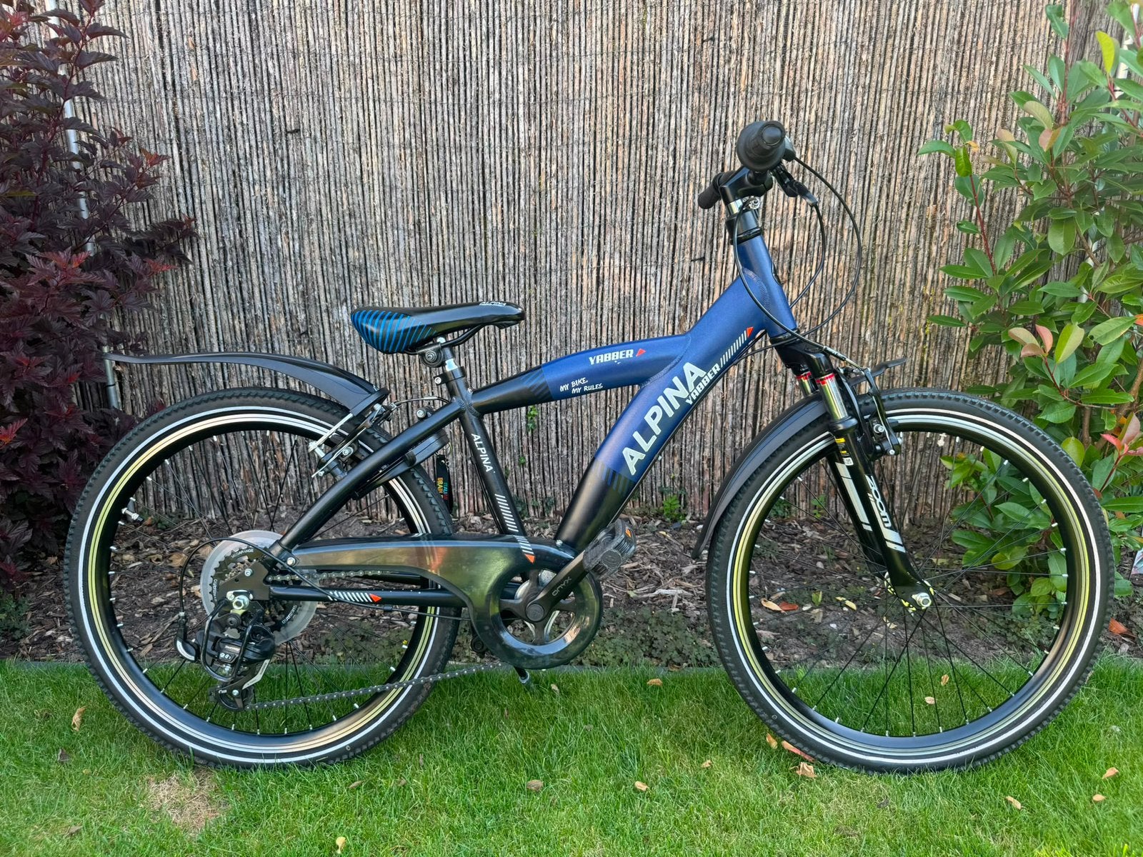 Kinderfiets, jongensfiets, Alpina Yabber, 24 inch, 7 versn., Ophalen, Zo goed als nieuw, 24 inch, Versnellingen