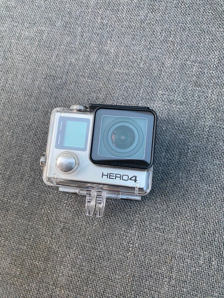 GoPro HERO4 Silver met waterdichte behuizing, Audio, Tv en Foto, Actiecamera's, Ophalen of Verzenden, Gebruikt, GoPro