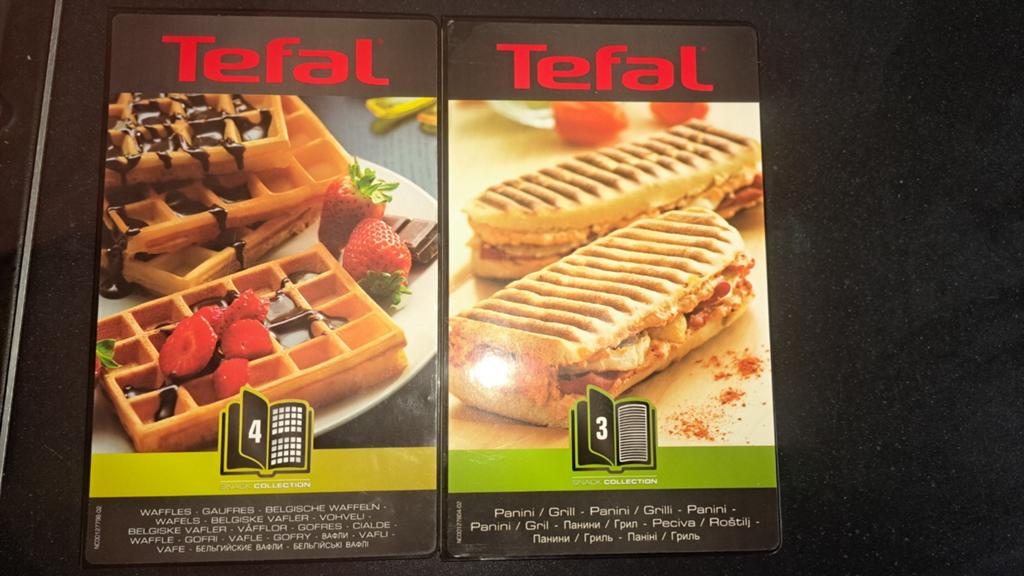 Tefal Snack Collection: Wafel- en Paniniplaten, Ophalen of Verzenden