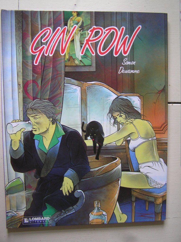 Gin Row. HC, Eén stripboek, Ophalen of Verzenden, Nieuw