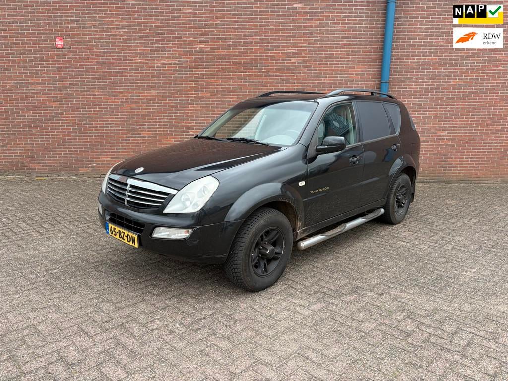 SsangYong Rexton RX 270 Xdi, Auto's, Automaat, Gebruikt, Zwart, Bedrijf