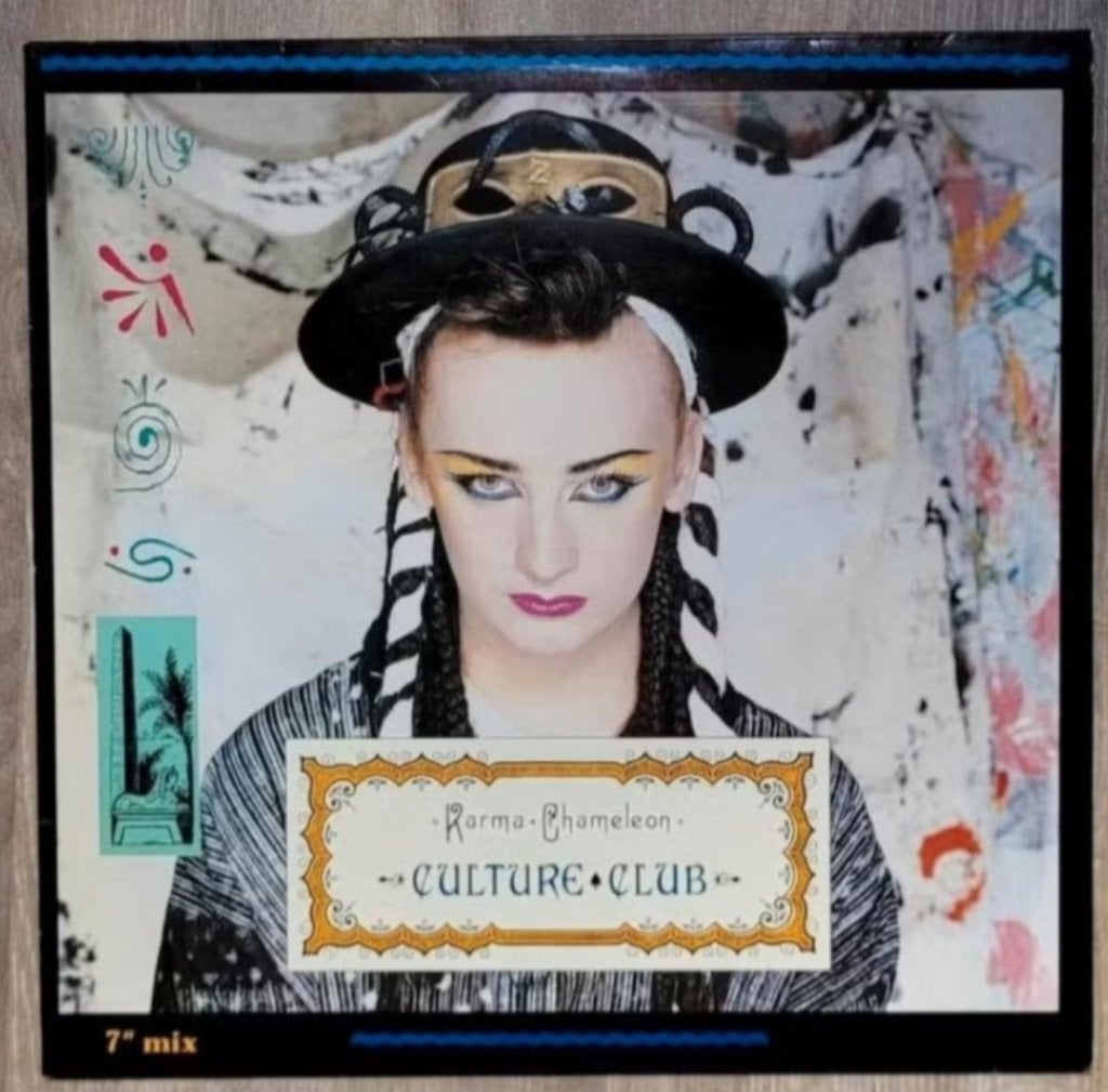 Culture Club - Karma Chameleon, Ophalen of Verzenden, Zo goed als nieuw, 12 inch, Pop