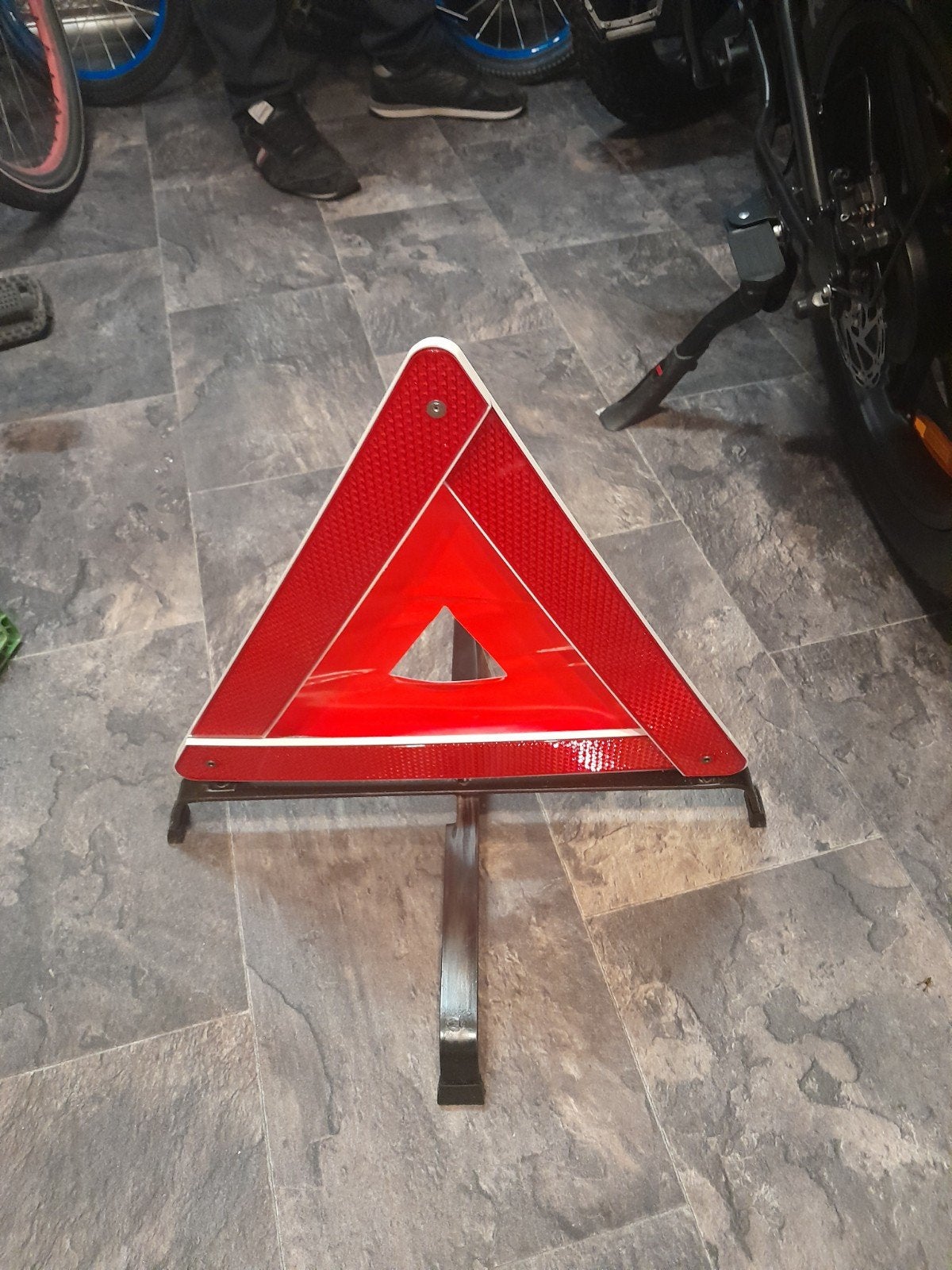 Zeer stevige gevarendriehoek in goede staat, Auto diversen, Ophalen, Gebruikt