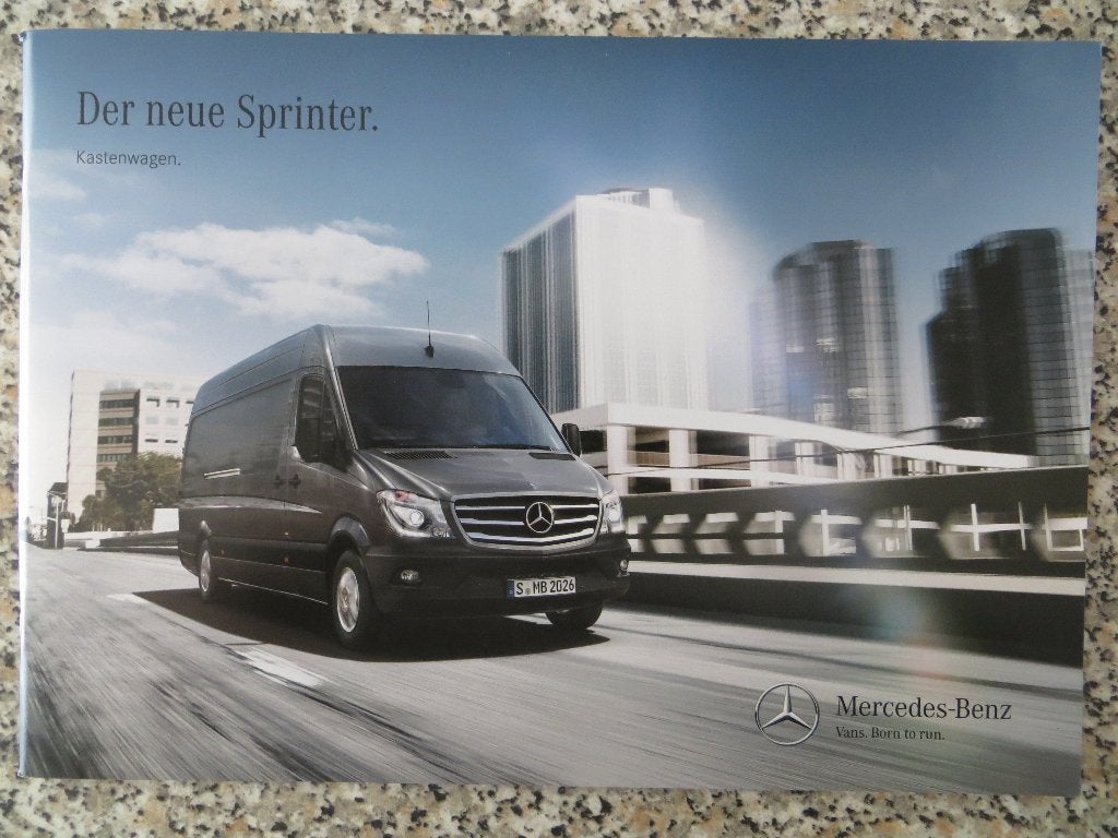 Mercedes-Benz der neue Sprinter Kastenwagen (2013), Boeken, Ophalen of Verzenden, Nieuw, Mercedes