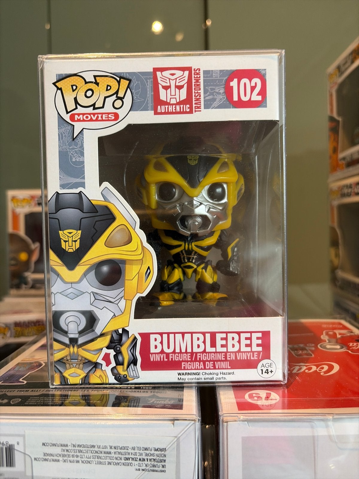 Funko Pop! Movies Transformers Bumblebee #102, Overige generaties, Ophalen of Verzenden, Nieuw, Autobots
