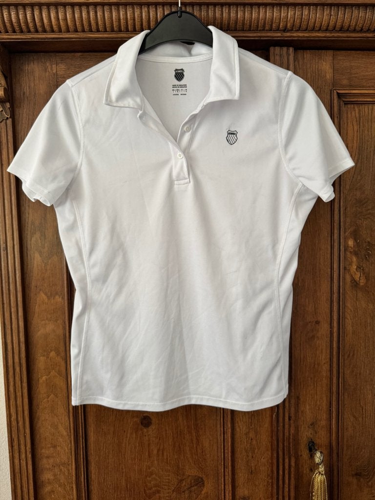K Swiss sportshirt, Wit, Maat 42/44 (L), Nieuw, Ophalen of Verzenden