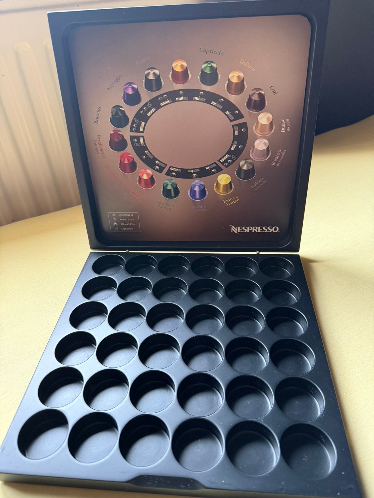 Nespresso cupjes houder/kist, Ophalen, Zo goed als nieuw