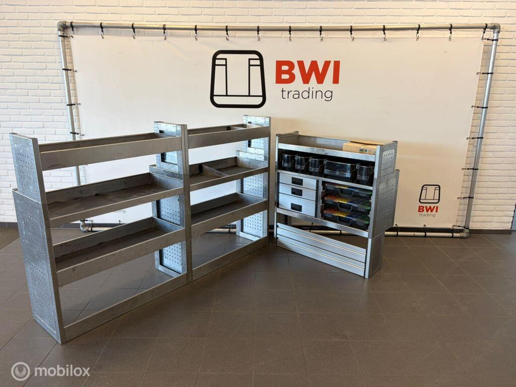Aluca set bedrijfswageninrichting L+R complete inrichting, Ophalen of Verzenden