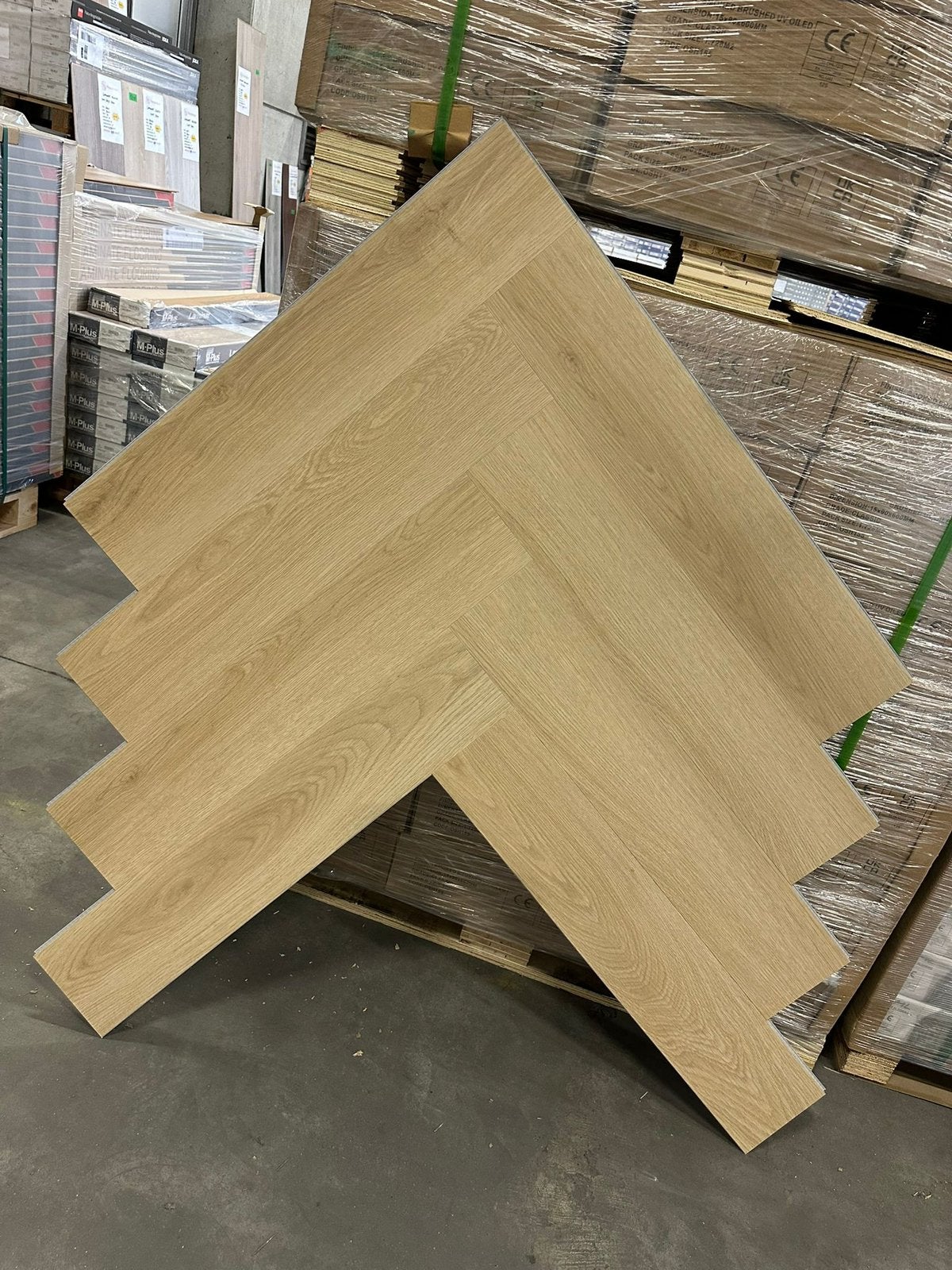 Grote uitverkoop vloeren (pvc, laminaat en parket), Ophalen, Bruin, 75 m² of meer, Nieuw