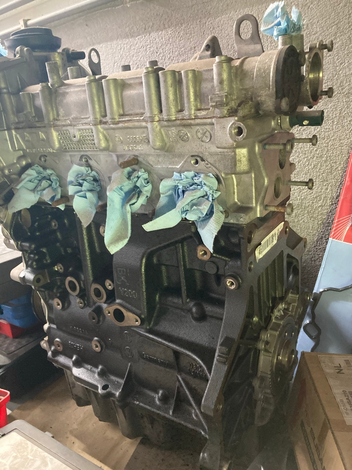 Volkswagen 1.4 TSI CTH Motorblok gereviseerd !!, Auto-onderdelen, Motor en Toebehoren, Ophalen of Verzenden, Gebruikt, Volkswagen